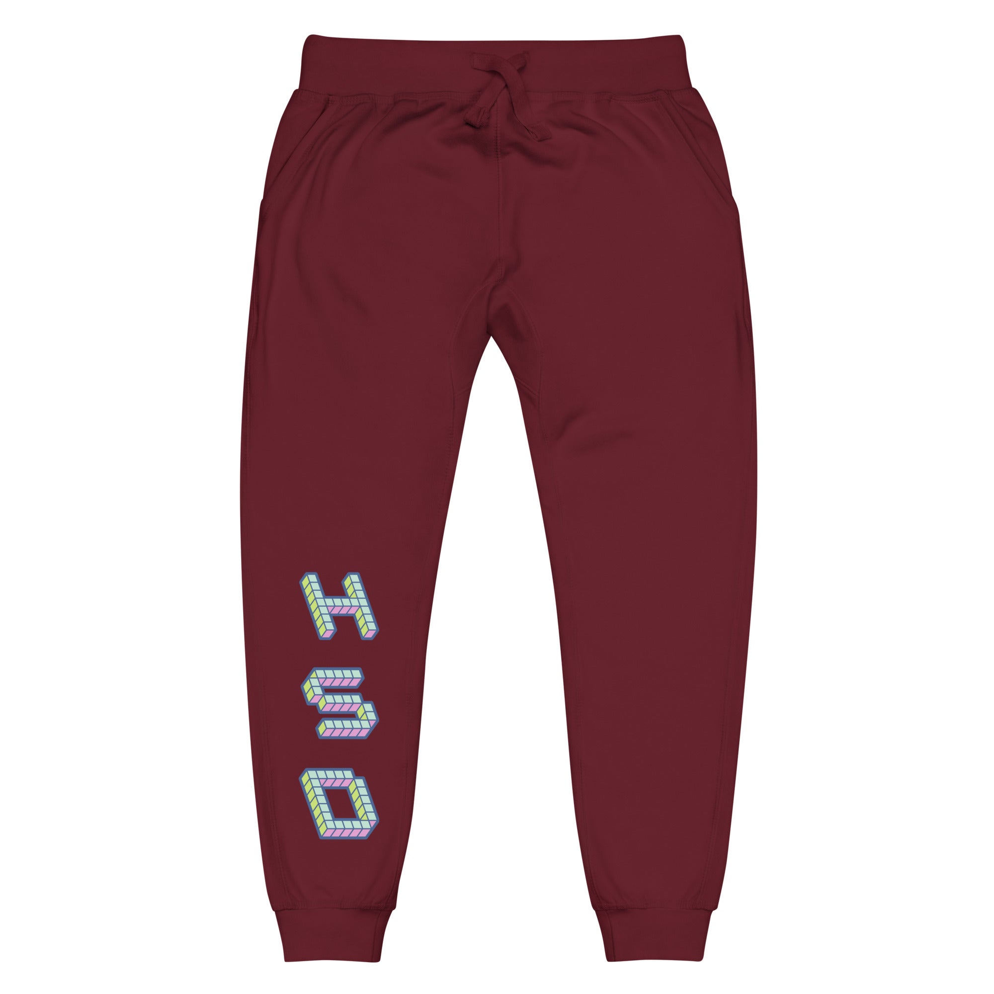 '3D Realm' Unisex Fleece Sweatpants