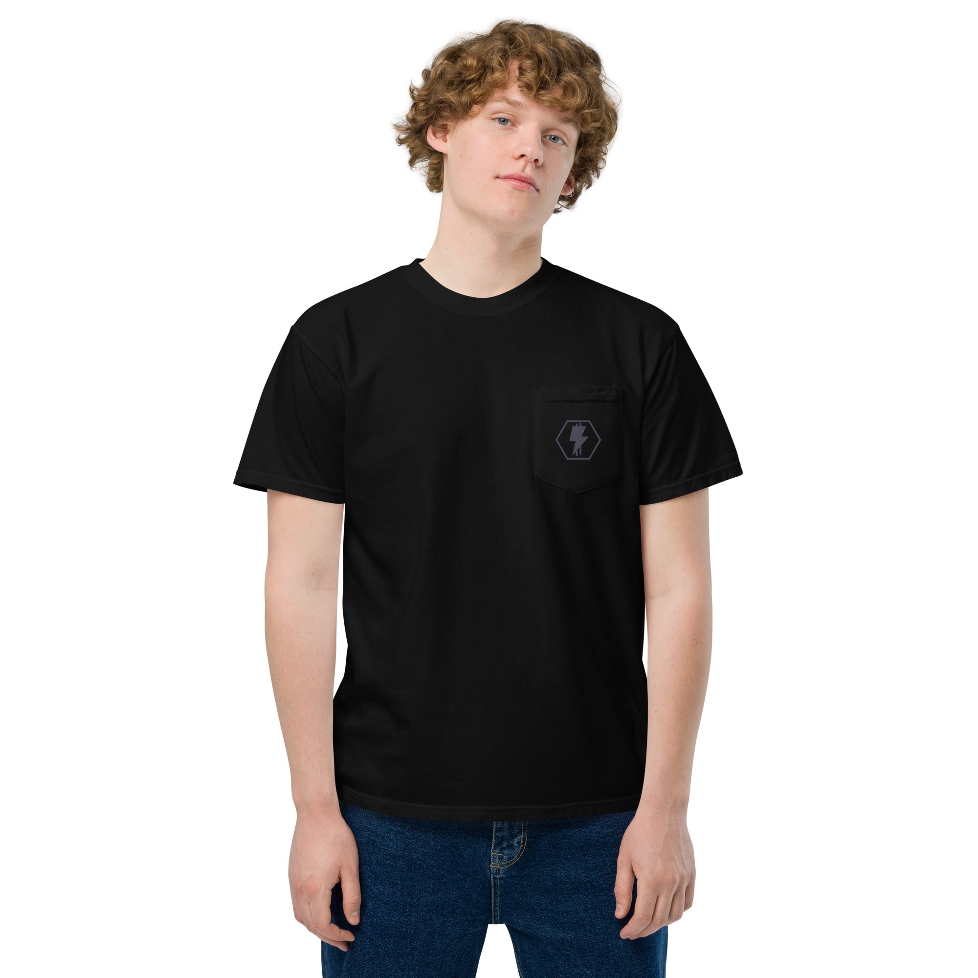 'Gangg Signs' Unisex Garment-Dyed Pocket T-Shirt