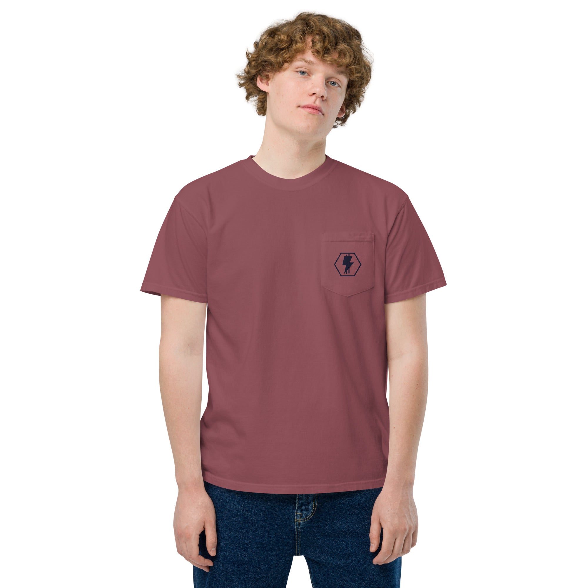 'Gangg Signs' Unisex Garment-Dyed Pocket T-Shirt