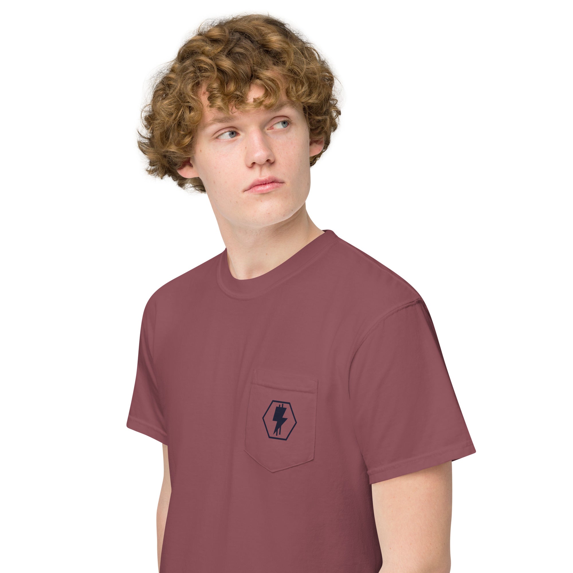 'Gangg Signs' Unisex Garment-Dyed Pocket T-Shirt
