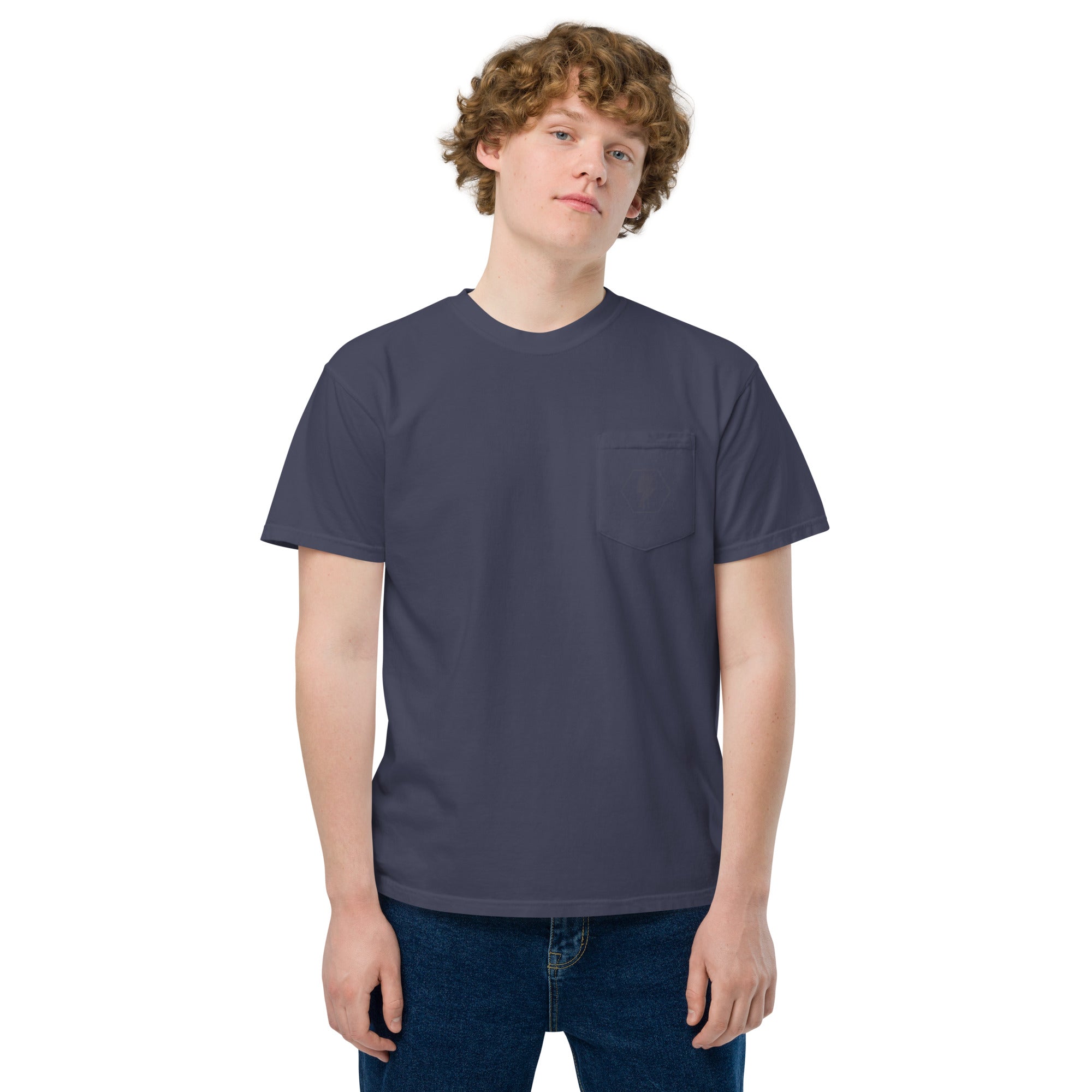 'Gangg Signs' Unisex Garment-Dyed Pocket T-Shirt