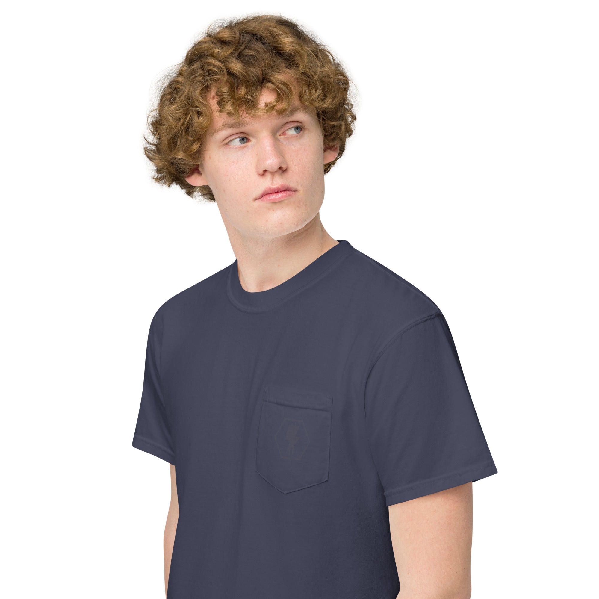 'Gangg Signs' Unisex Garment-Dyed Pocket T-Shirt