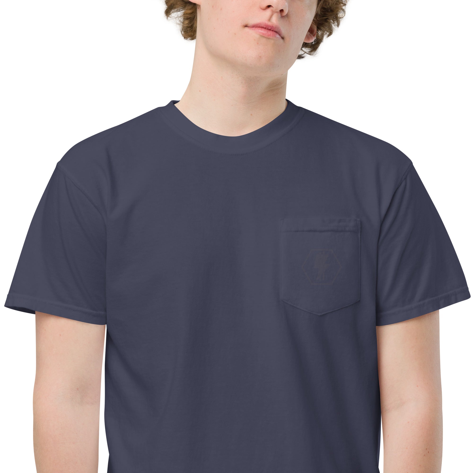 'Gangg Signs' Unisex Garment-Dyed Pocket T-Shirt