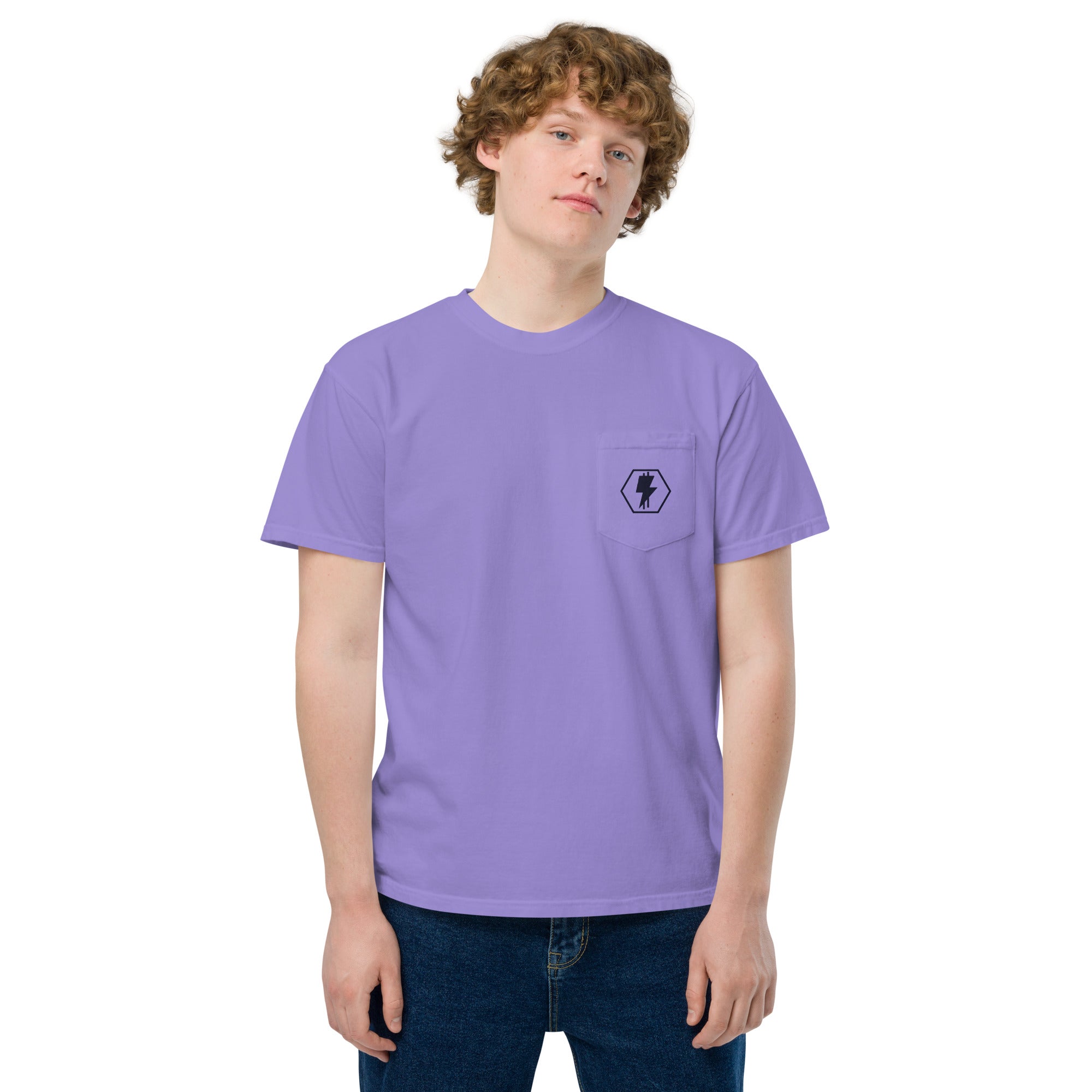 'Gangg Signs' Unisex Garment-Dyed Pocket T-Shirt
