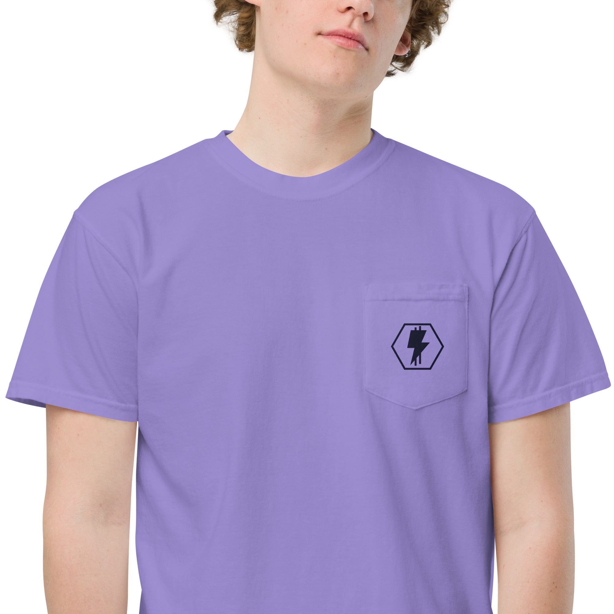 'Gangg Signs' Unisex Garment-Dyed Pocket T-Shirt