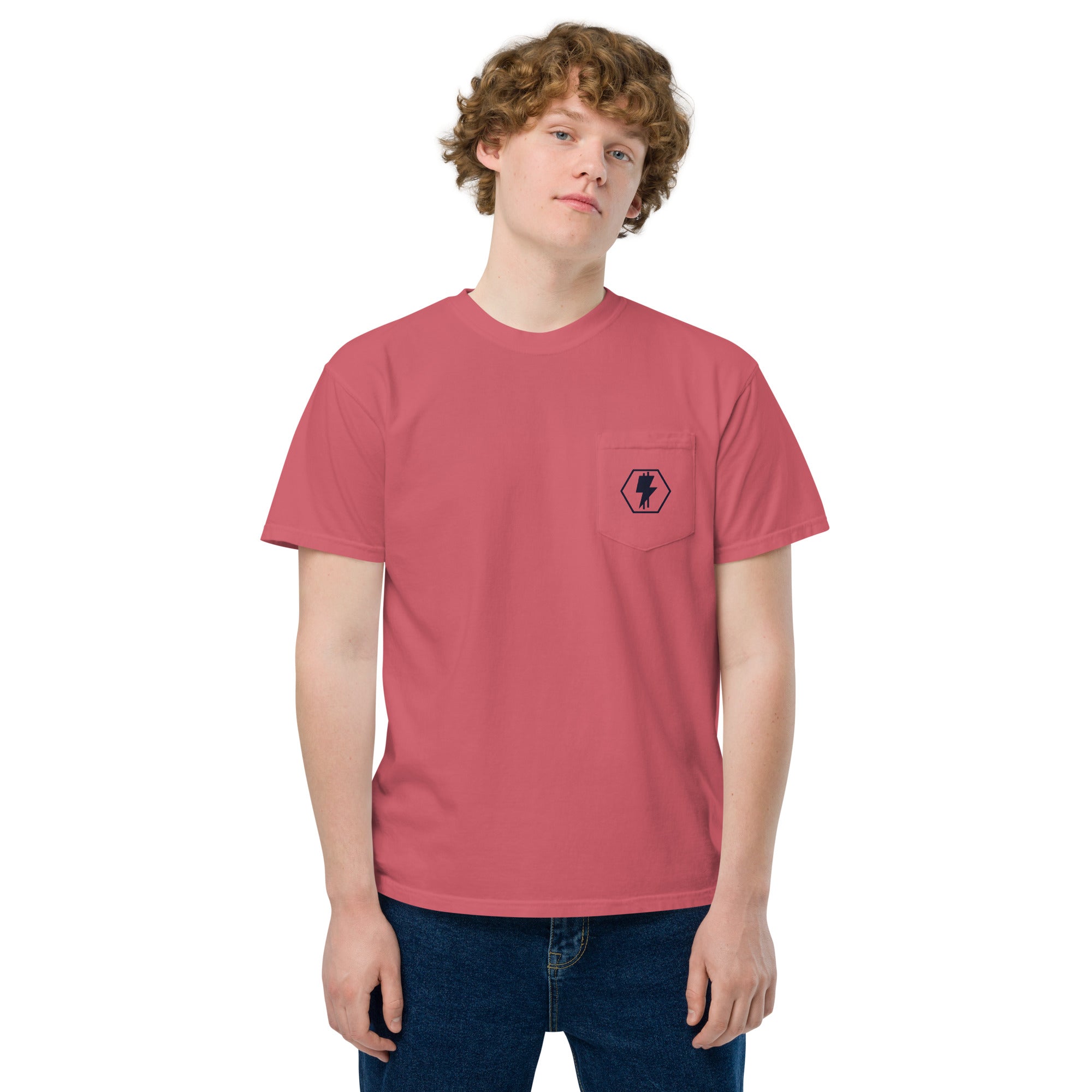 'Gangg Signs' Unisex Garment-Dyed Pocket T-Shirt