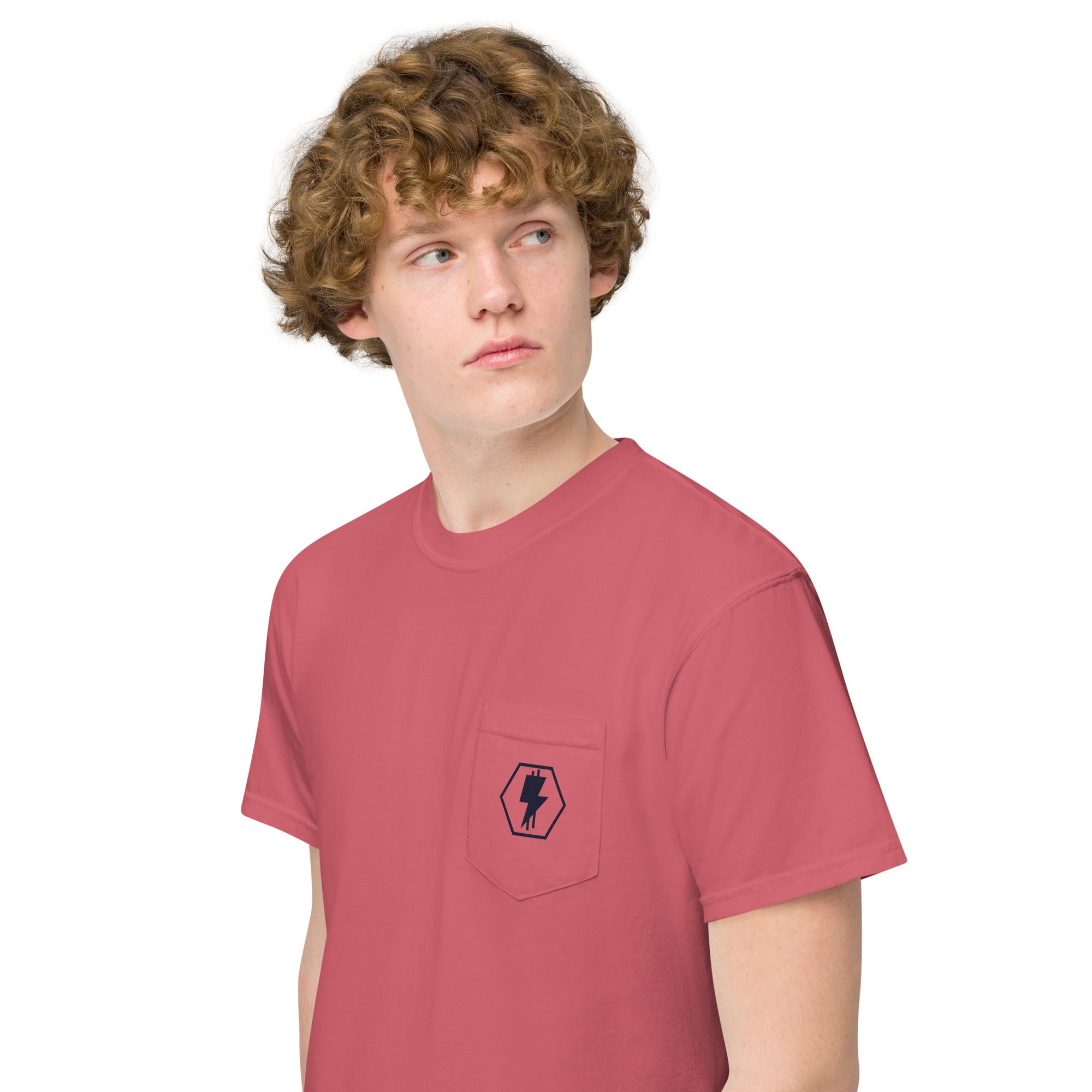'Gangg Signs' Unisex Garment-Dyed Pocket T-Shirt