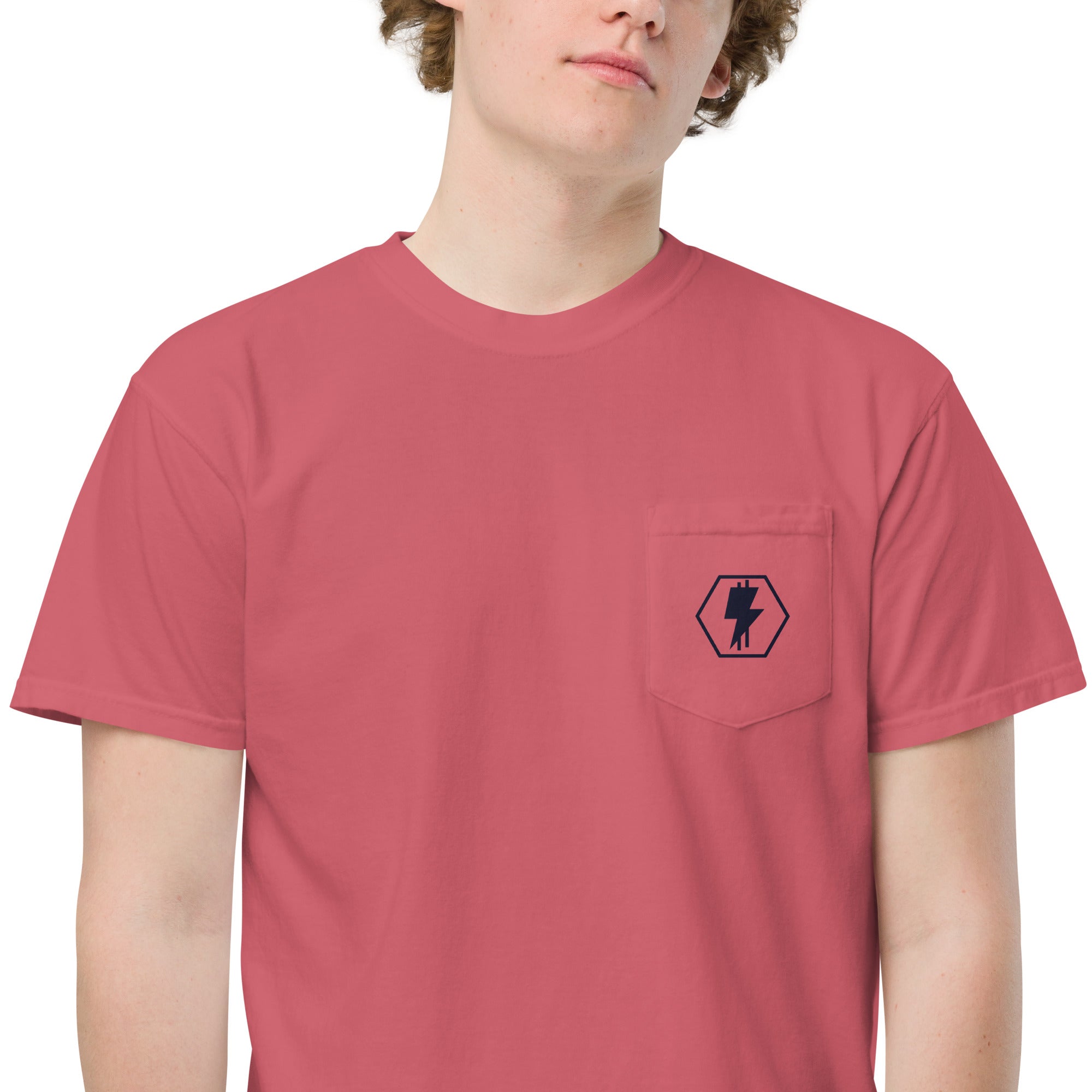 'Gangg Signs' Unisex Garment-Dyed Pocket T-Shirt