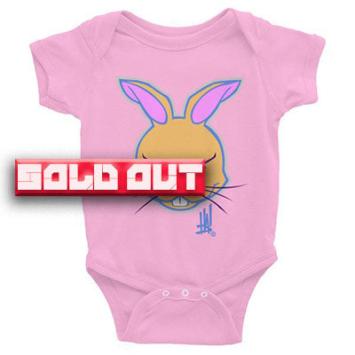'RabbitBRAND' Infant Bodysuit - Streetwear, Kids - Merchandise, Hella Sexy Dope - HSD, Hella Sexy Dope - Hella Sexy Dope