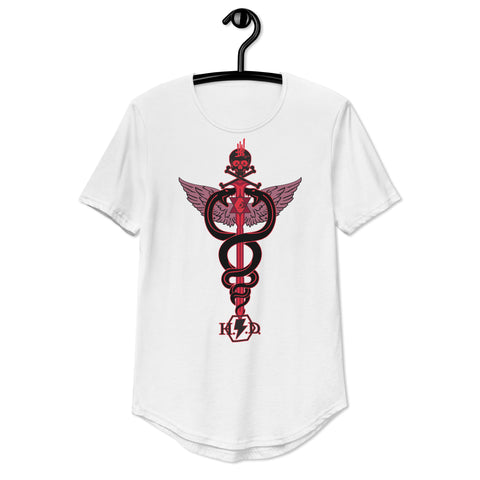 'God Vibes' Unisex Curved Hem T-Shirt