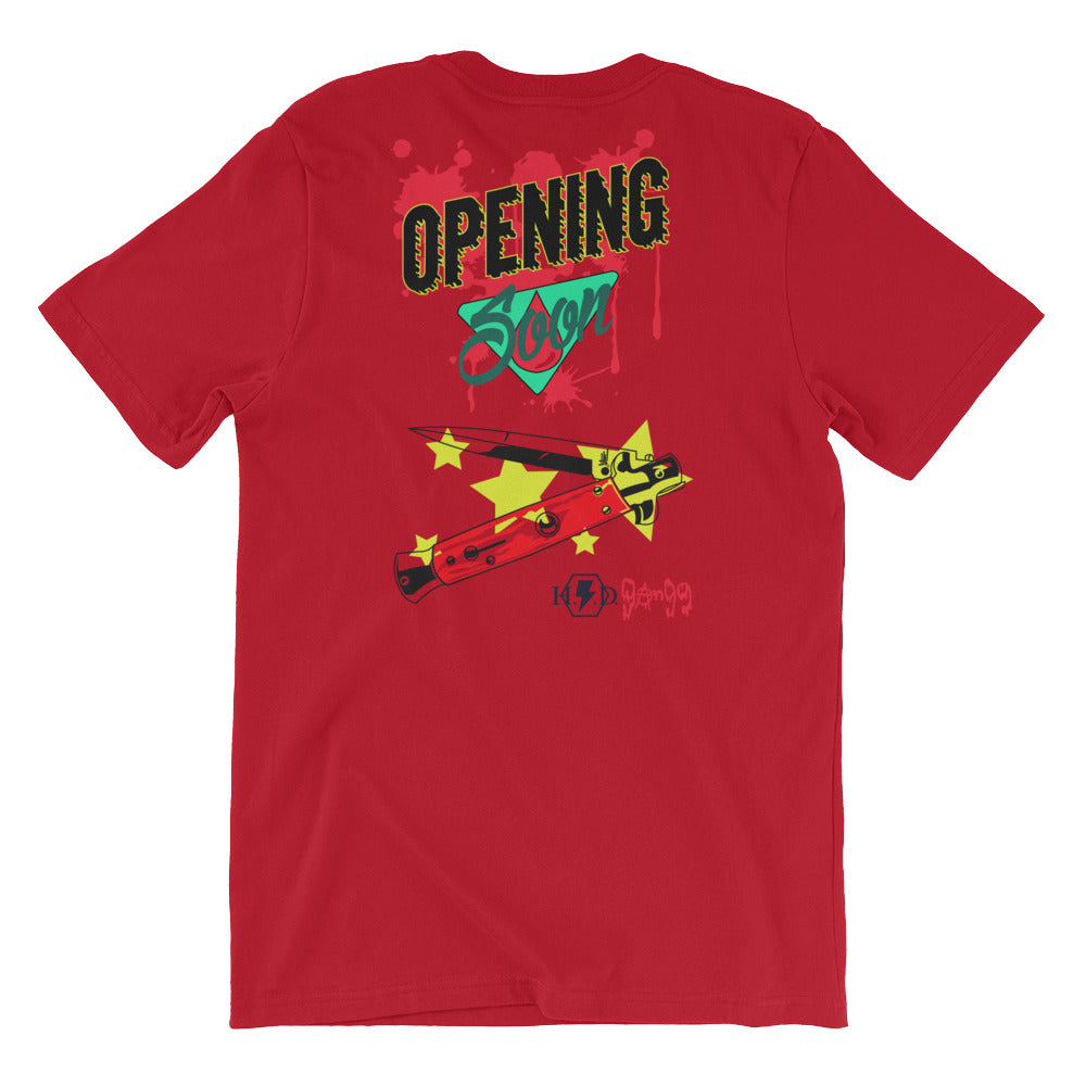 'Opening Soon...' Tee Campaign_C - Streetwear, Shirt - Merchandise, Hella Sexy Dope - HSD, Hella Sexy Dope - Hella Sexy Dope