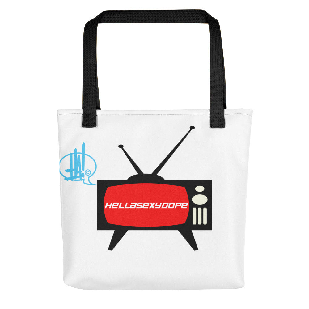 'Trilateral Vision' Campaign_E Tote bag - Streetwear, Accessory - Merchandise, Hella Sexy Dope - HSD, Hella Sexy Dope - Hella Sexy Dope